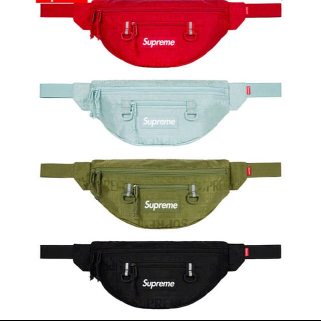 Supreme(シュプリーム)の2019ss week1 supreme waist bag black メンズのバッグ(ボディーバッグ)の商品写真