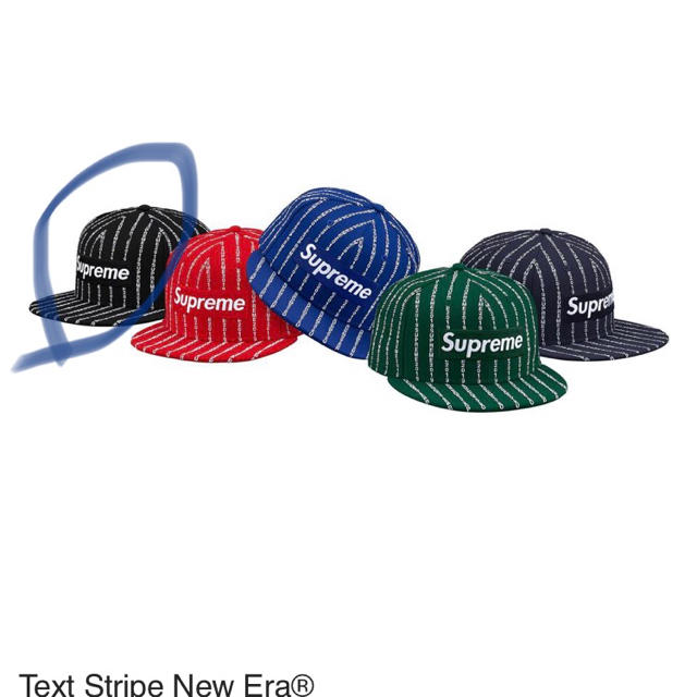 supreme Text Stripe New Era®