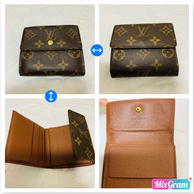 LOUIS VUITTON(ルイヴィトン)のヴィトン 折り財布 レディースのファッション小物(財布)の商品写真