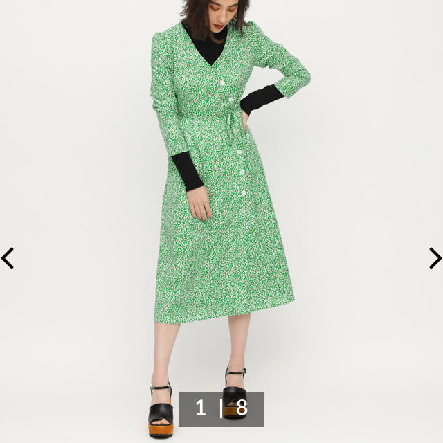 SLY - はじこい深キョン着用♡SLY WILLOW DOTS LONG OP深田恭子 SLY - はじこい深キョン着用♡SLY WILLOW DOTS LONG OP深田恭子