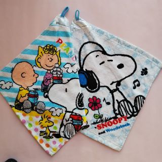 スヌーピー(SNOOPY)のスヌーピー  ループ付きハンドタオル(タオル)