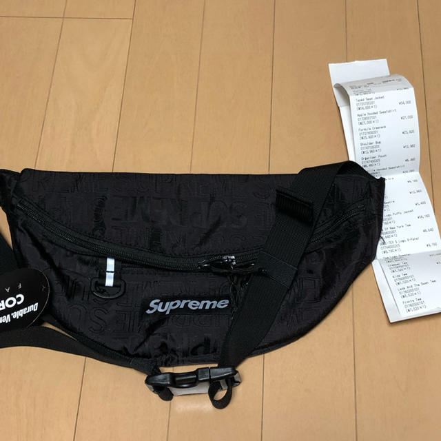 Supreme waist bag 黒メンズ