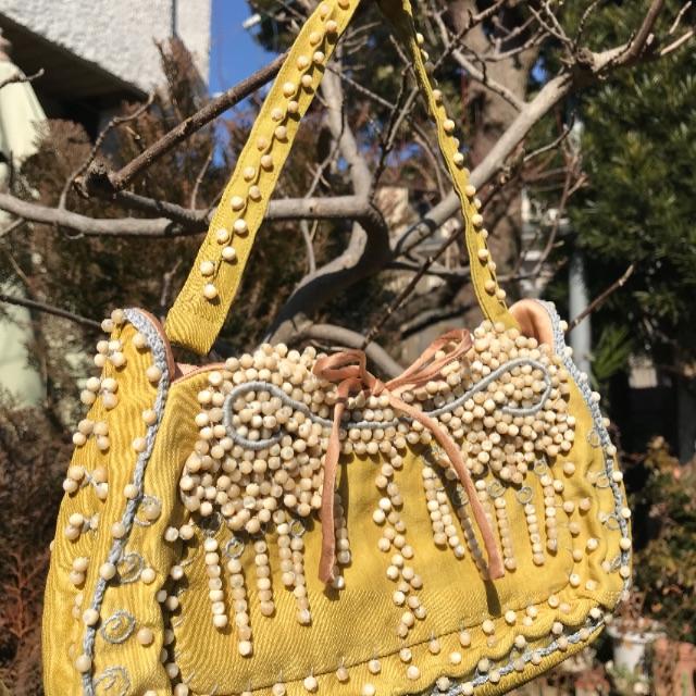 JAMIN PUECH(ジャマンピュエッシュ)の新品●Jamin puech ジャマン ピエッシュ 手刺繍ビジューバッグ レディースのバッグ(ハンドバッグ)の商品写真