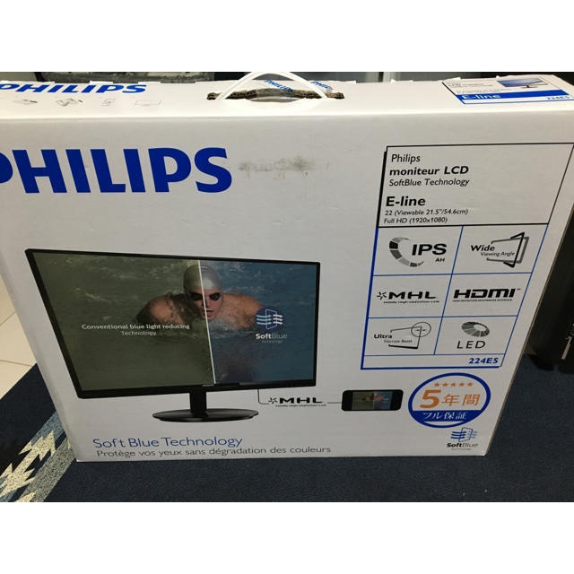Philipsモニター21.5インチ