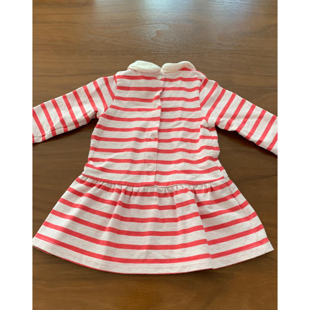 PETIT BATEAU(プチバトー)のプチバトー ワンピース 6m 67センチ キッズ/ベビー/マタニティのベビー服(~85cm)(ワンピース)の商品写真