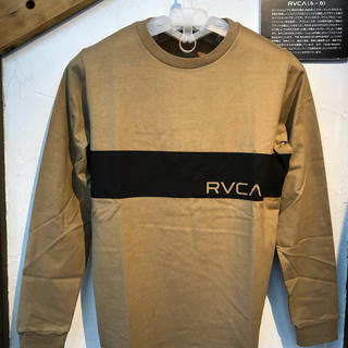 ルーカ(RVCA)のメーカー完売品！   RVCA men's スタンダードフィット  ロンT(Tシャツ/カットソー(七分/長袖))