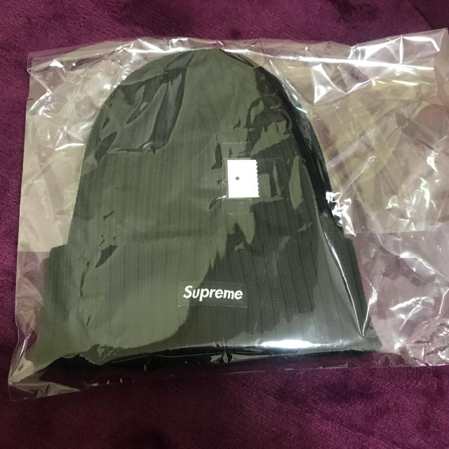 supreme Overdyed Beanie 黒