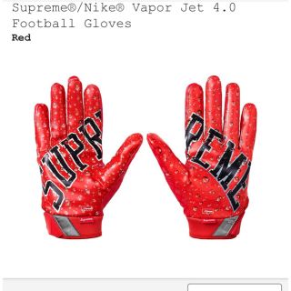 シュプリーム(Supreme)のSupreme Nike Vapor Jet 4.0 グローブ サイズM(手袋)