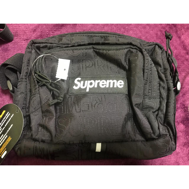 supreme shoulder bag 19ss 黒