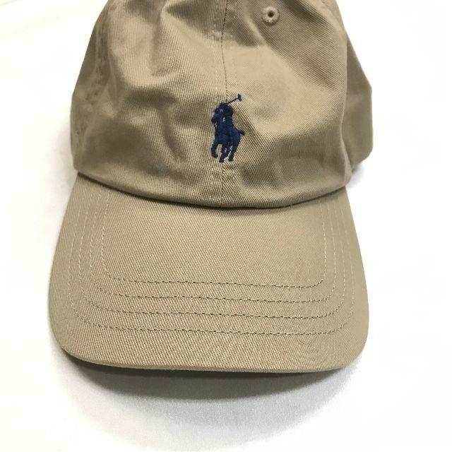 POLO RALPH LAUREN(ポロラルフローレン)の【ポロ　ラルフローレン】　6パネル　CAP　春らしいベージュ色 メンズの帽子(キャップ)の商品写真