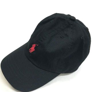 ポロラルフローレン(POLO RALPH LAUREN)のポロラルフローレン　人気　黒色キャップ★新品　未使用(キャップ)