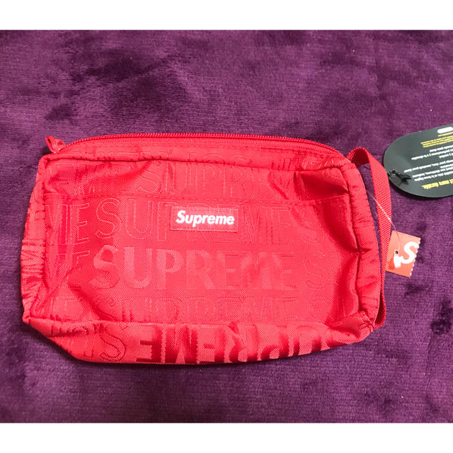 Supreme(シュプリーム)のsupreme Organizer Pouch 赤 メンズのファッション小物(その他)の商品写真