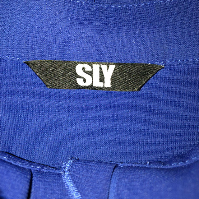 SLY(スライ)のSLY ワンピース  ロイヤルブルー  フリーサイズ レディースのワンピース(ひざ丈ワンピース)の商品写真