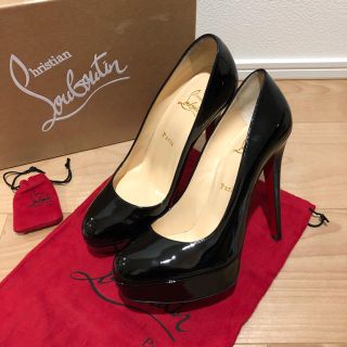 クリスチャンルブタン(Christian Louboutin)の超美品♥️ ルブタン パテントパンプス 38(ハイヒール/パンプス)