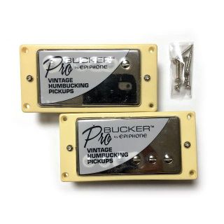 エピフォン(Epiphone)のGibsonとEpiphoneの技術の融合！ProBucker セット カバー有(エレキギター)