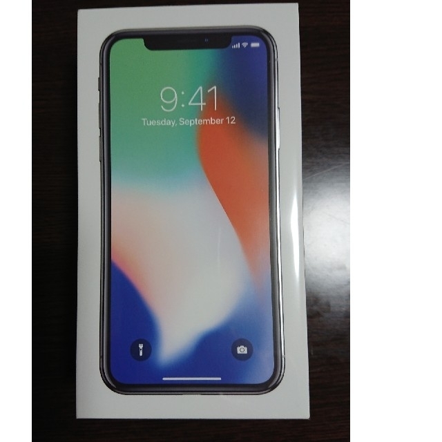 新品未開封 docomo iPhone X silver 64GB