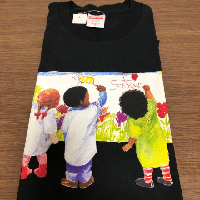 Supreme(シュプリーム)のsupreme19ss Kids Tee 黒M 新品  メンズのトップス(Tシャツ/カットソー(半袖/袖なし))の商品写真