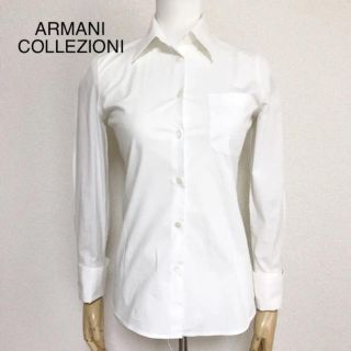 アルマーニ コレツィオーニ(ARMANI COLLEZIONI)の正規品 アルマーニコレツォーニ  ストレッチ カフス ブラウス(シャツ/ブラウス(長袖/七分))