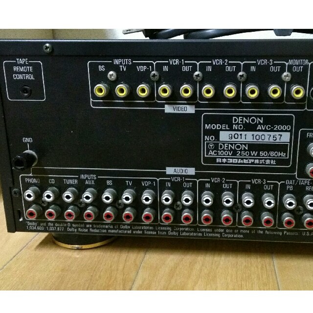DENON - 【サラウンドAVアンプ】DENON AVC-2000 ジャンクの通販 DENON - 【サラウンドAVアンプ】DENON AVC-2000 ジャンクの通販