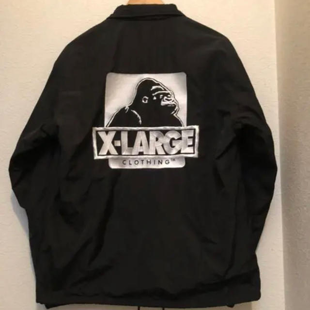 XLARGE(エクストララージ)のxlarge コーチジャケット Lサイズ メンズのジャケット/アウター(ナイロンジャケット)の商品写真