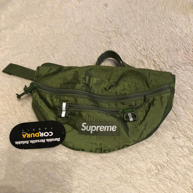 Supreme(シュプリーム)のSupreme❤waist bag カーキ メンズのバッグ(ウエストポーチ)の商品写真