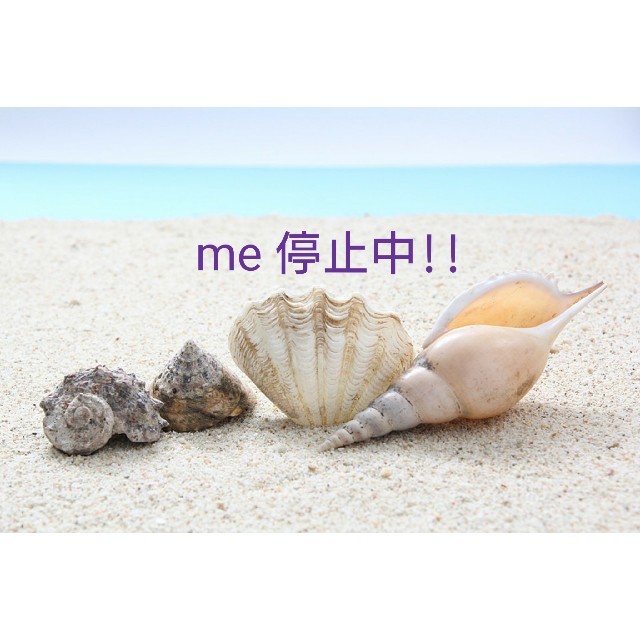 me 停止中！！