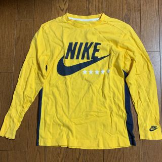 ナイキ(NIKE)のNIKE サイズ140㎝  S イエロー長袖 西村様へ(Tシャツ/カットソー)