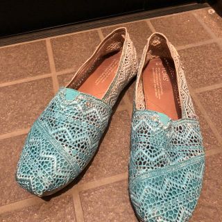 トムズ(TOMS)のTOMS スカイブルー(スリッポン/モカシン)