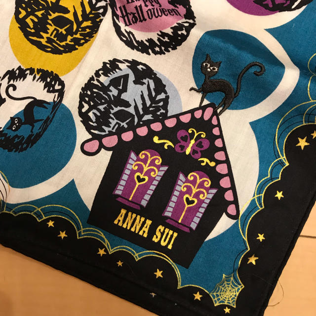 ANNA SUI(アナスイ)の★値下げ★【未使用】ANNA SUI ハロウィン ハンカチ レディースのファッション小物(ハンカチ)の商品写真