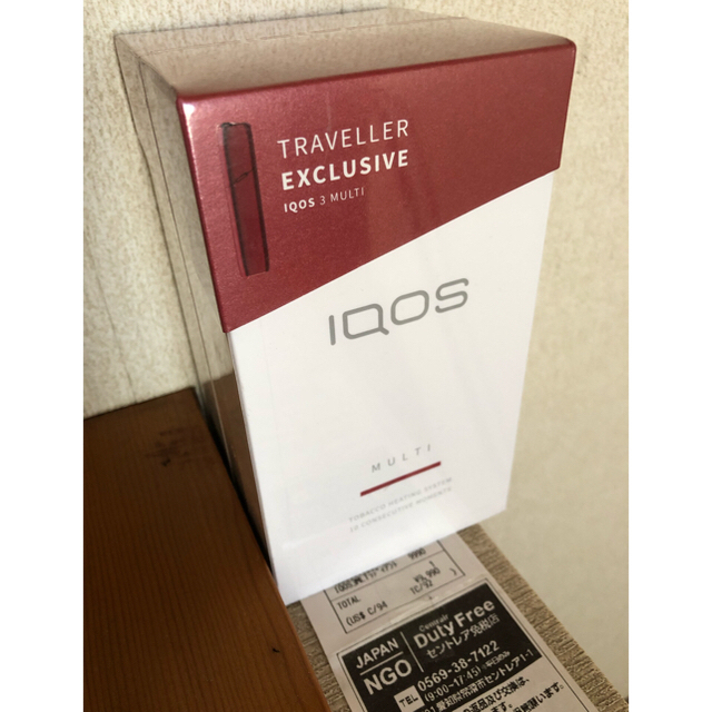 IQOS - 国内免税店購入 IQOS 3 Multiラディアントレッド 赤 の通販 by ...