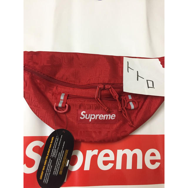 Supreme®19SS Waist Bag 赤