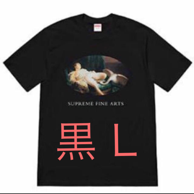 Supreme(シュプリーム)の【黒L】 Leda And The Swan Tee メンズのトップス(Tシャツ/カットソー(半袖/袖なし))の商品写真