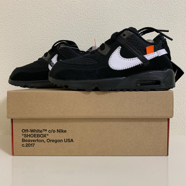 NIKE(ナイキ)のエアマックス90 THE TEN ベビーシューズ OFF-WHITE 15cm キッズ/ベビー/マタニティのキッズ靴/シューズ(15cm~)(スニーカー)の商品写真