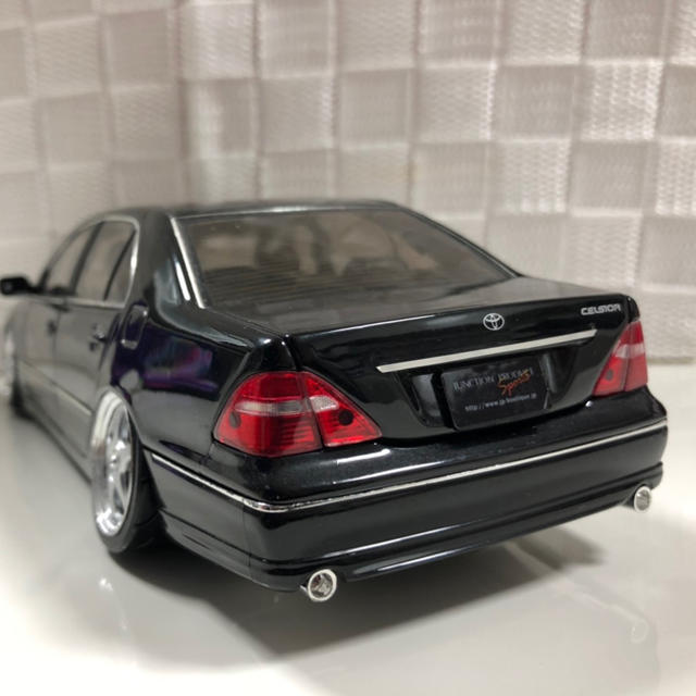トヨタ セルシオ ミニカー 黒 ジャンクションプロデュース 1/24 トヨタ セルシオ ミニカー 黒 ジャンクションプロデュース 1/24