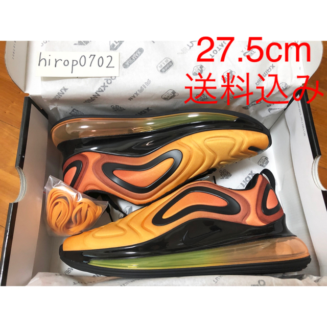 NIKE(ナイキ)のナイキ エアマックス720 AIR MAX720 オレンジ 新品未使用  メンズの靴/シューズ(スニーカー)の商品写真