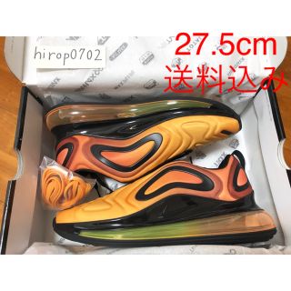 ナイキ(NIKE)のナイキ エアマックス720 AIR MAX720 オレンジ 新品未使用 (スニーカー)