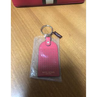 ヘンリベンデル(Henri Bendel)のヘンリベンデル 新品 未使用 キーチャーム レッド(キーホルダー)