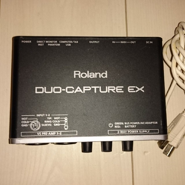 Roland(ローランド)のroland DUO-CAPTURE EX UA-22 楽器のDTM/DAW(オーディオインターフェイス)の商品写真