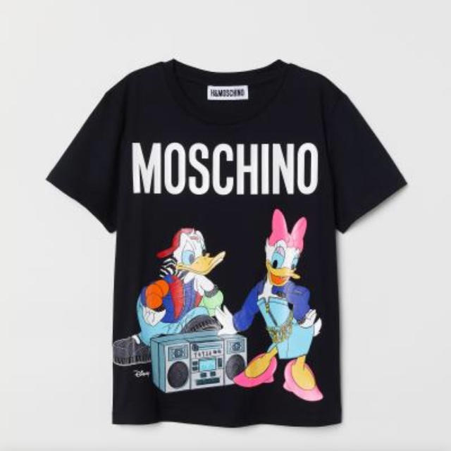 MOSCHINO(モスキーノ)のH&MOSCHINO モスキーノ Tシャツ ディズニー Disney レディースのトップス(Tシャツ(半袖/袖なし))の商品写真