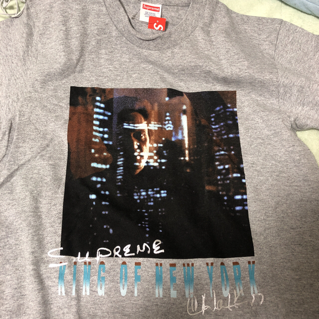 Supreme(シュプリーム)のSupreme king of new york tee グレー メンズのトップス(Tシャツ/カットソー(半袖/袖なし))の商品写真