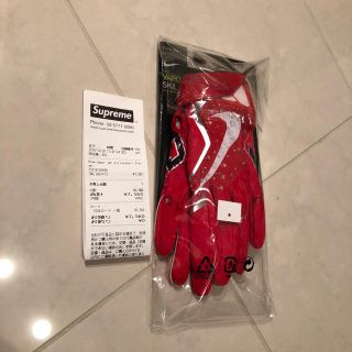 シュプリーム(Supreme)のシュプリーム様NIKE Football Gloves 手袋 グローブ S(手袋)