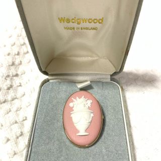 ウェッジウッド(WEDGWOOD)のウエッジウッドカメオブローチ(ブローチ/コサージュ)