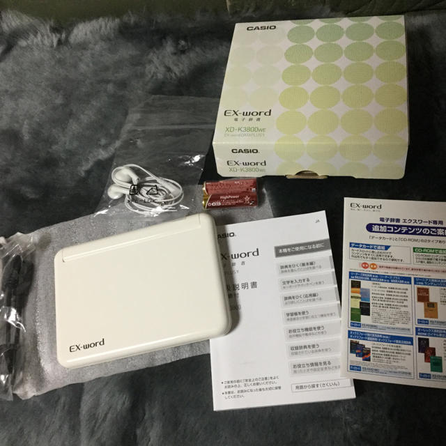 EX word xd k3800 電子辞書-