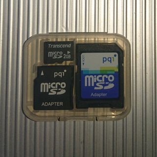 トランセンド(Transcend)のmicroSDカード 2GB(その他)