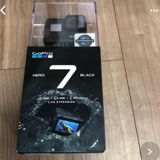 GoPro(ゴープロ)の新品未使用 GoPro H ero7 black スマホ/家電/カメラのカメラ(ビデオカメラ)の商品写真