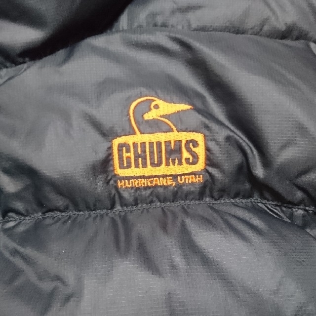 CHUMS(チャムス)のCHUMS スラスラダウンベスト ブラック Mサイズ メンズのジャケット/アウター(ダウンベスト)の商品写真