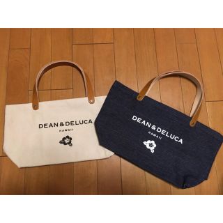 ディーンアンドデルーカ(DEAN & DELUCA)のDEAN&DELUCA ハワイ限定 トートバッグ セット キャンバス デニム(トートバッグ)