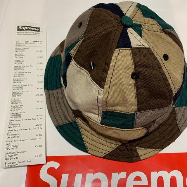 Supreme Patchwork Bell Hat ハット Supreme Patchwork Bell Hat ハット
