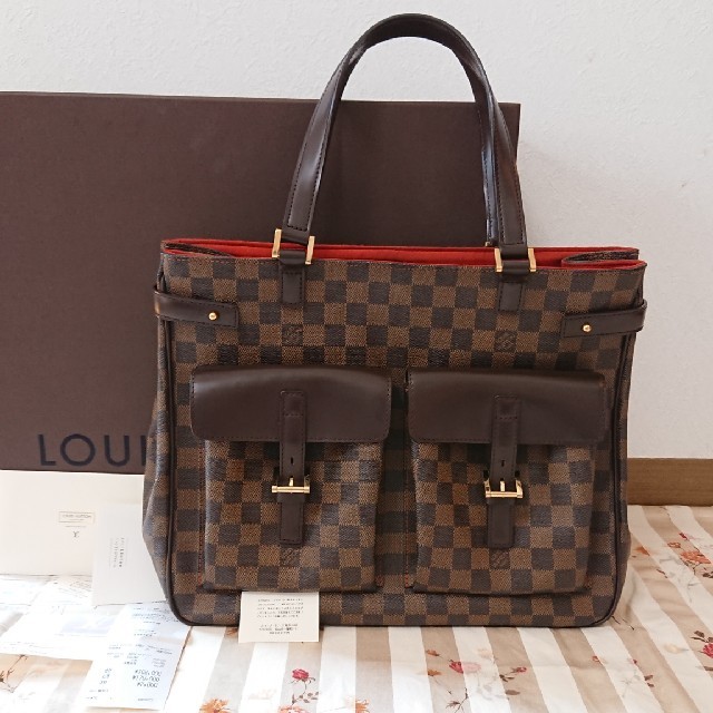生まれのブランドで - VUITTON LOUIS お値下げ!ヴィトン ユゼス☆三越領収書あり。美品!ビジネス、通学に ダミエ トートバッグ