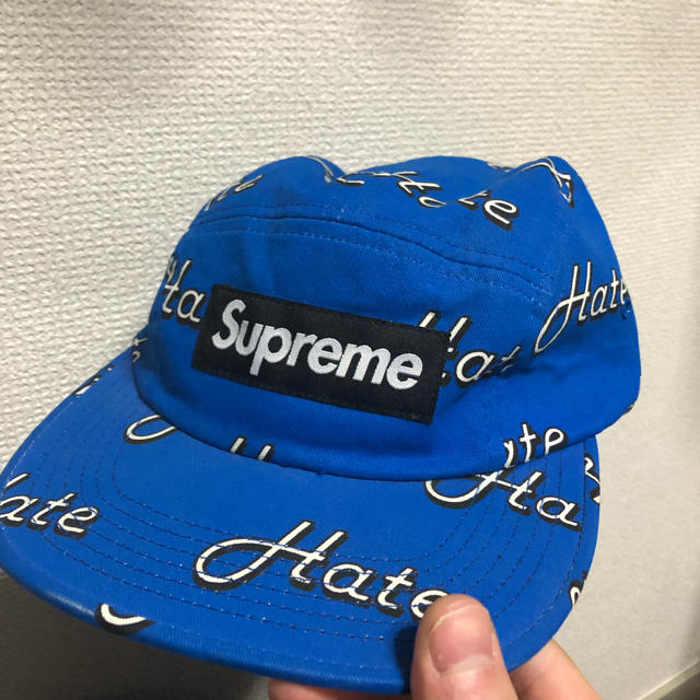 Supreme hate camp cap